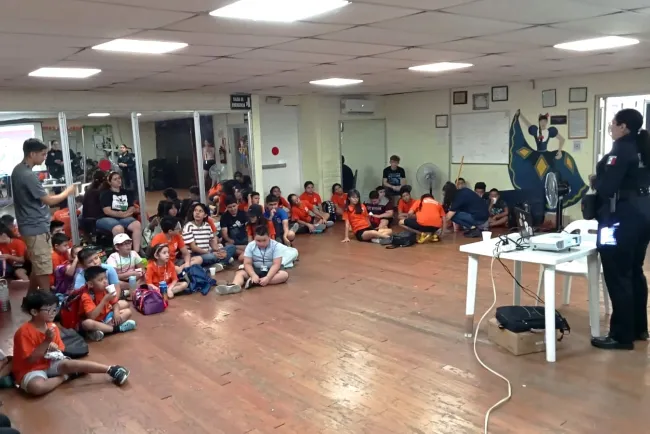 Lleva Seguridad Pública pláticas preventivas a infantes