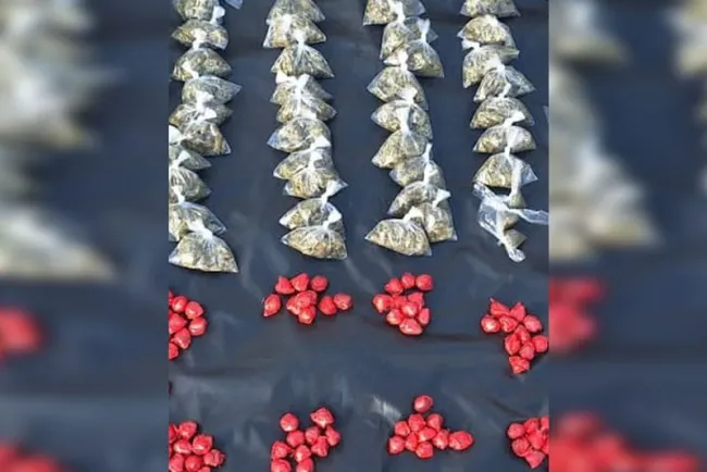 Asegura GN más de 250 dosis de droga en presunto punto de venta