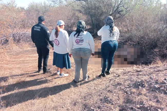 Hayan dos cuerpos Madres Buscadoras en Hermosillo