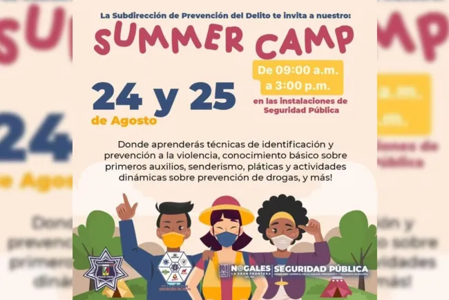 Realizará Seguridad Pública campamento de verano