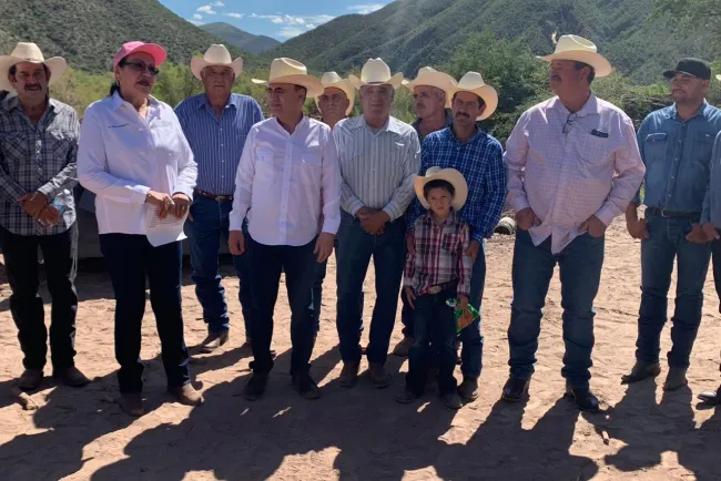 Entrega Gobernador obras hidroagrícolas en Bavispe