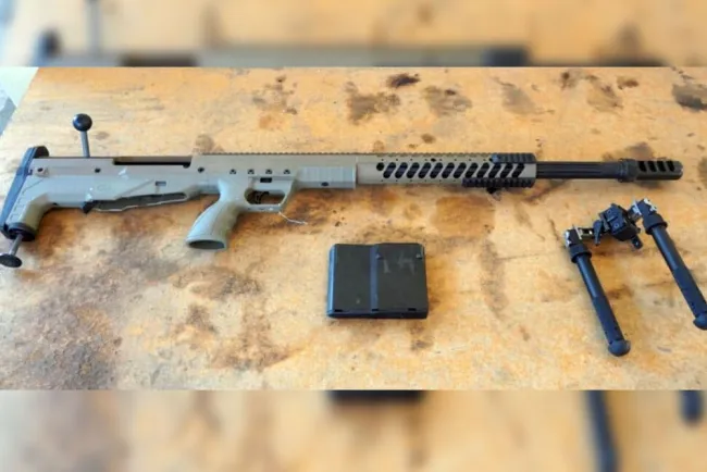 Aseguran fusil Barret calibre 50. en AZ