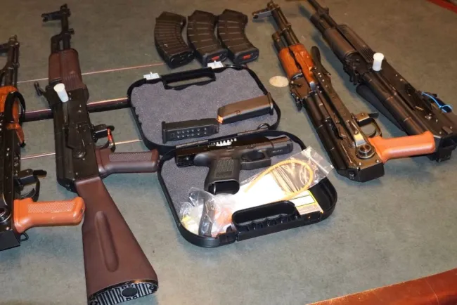 Logra CBP decomiso de armas de grueso calibre