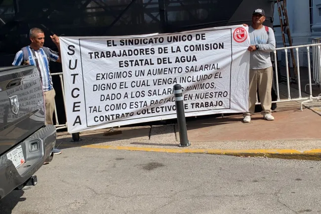 Pide aumento de salario el sindicato del CEA, de Guaymas