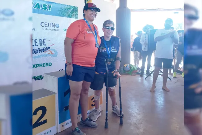 Gana tercer lugar Diana Chávez en competencia de natación