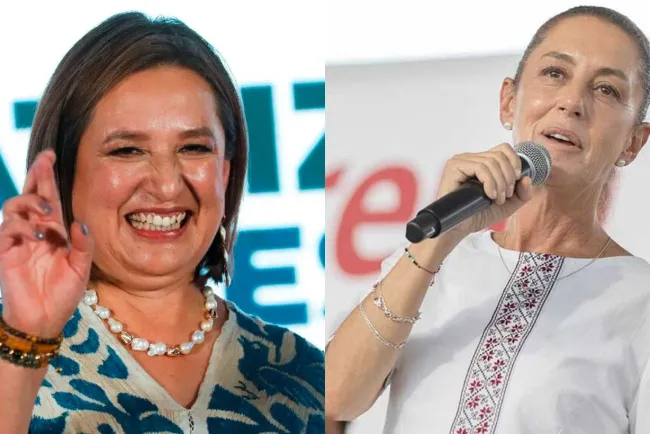 Destacan periódicos de EU que en México competirán dos mujeres por la presidencia