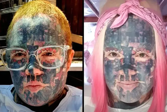 Tiene problemas mujer con 800 tatuajes, asegura que no le dan trabajo