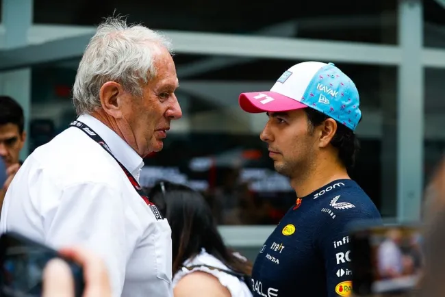 Marko se disculpó: Checo Pérez