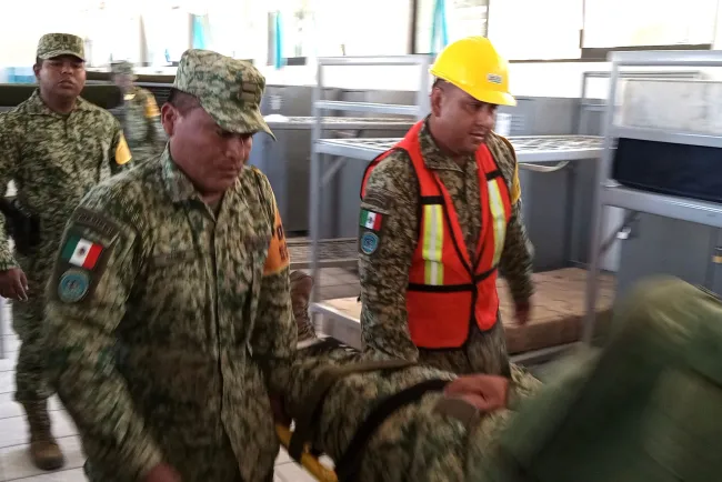 Participa 45 Zona Militar en Simulacro Nacional 2023