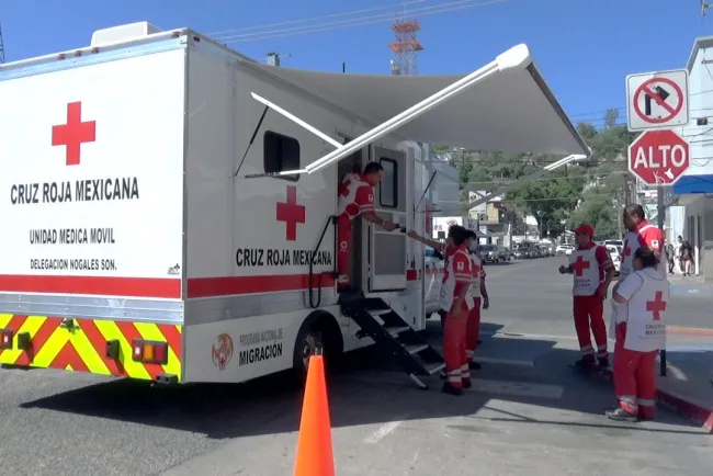 Recibe Cruz Roja clínica móvil