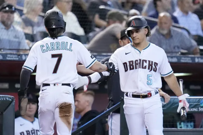 Cinco en fila de los D’backs