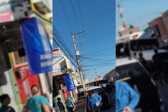 Impacta camión contra comercios y vehículos