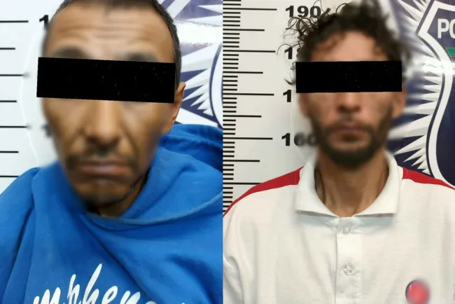 Detienen a dos con armas prohidas en esta frontera