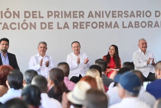 Es Sonora número uno en concertación de conflictos laborales: Alfonso Durazo