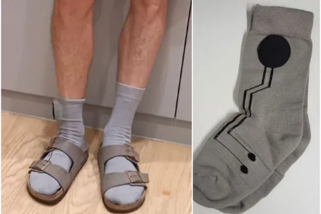 Calcetines inteligentes ayudan a enfermos con demencia