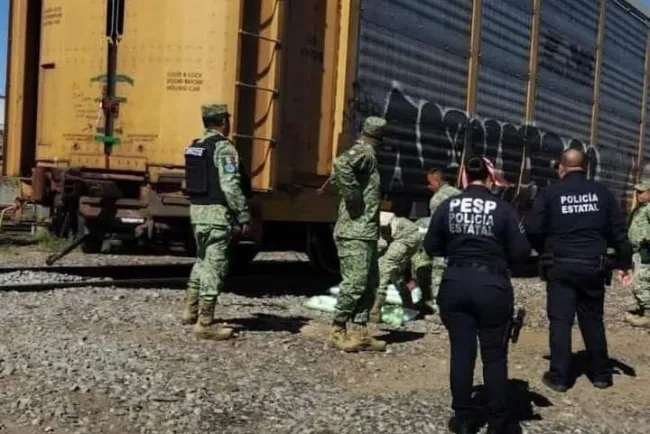 Encuentran narcóticos en vagón de tren en Nogales