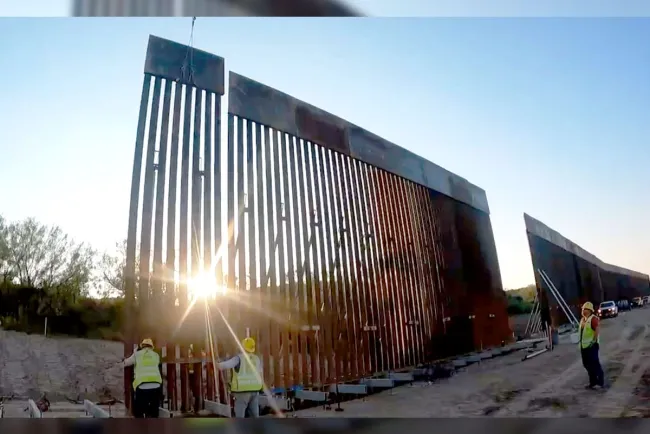 Reforzarán zona de muro fronterizo en disputa entre cárteles por el tráfico de personas