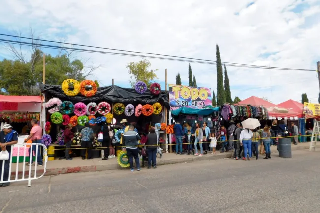 Listos espacios para puestos en la Feria del Hueso