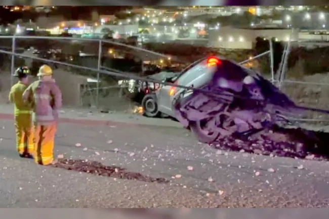 Pierde pierna joven en choque punible