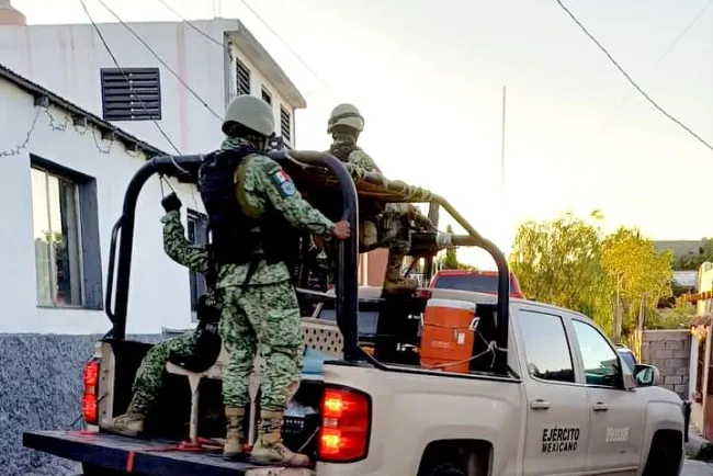 Asegura Sedena vehículo con una gran cantidad de dosis de droga