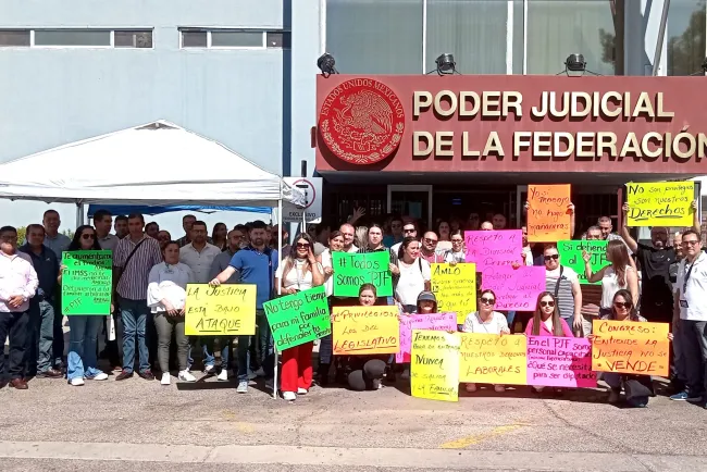 Se une el PJF de Nogales con el paro nacional