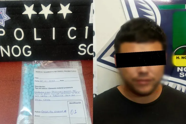 Cae vendedor de fentanilo en Los Virreyes