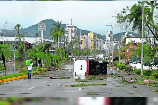 Deja huracán "Otis" 27 muertos y 4 desaparecidos en Guerrero