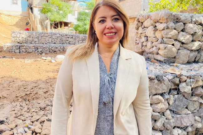 Tiene considerable avance obra en la Calle Torre Eifel