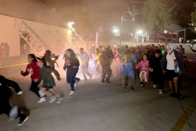 Aterrorizan a nogalenses con ‘Halloween Fest’