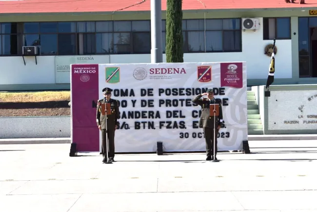 Toma mando nuevo comandante en la 45 Zona Militar
