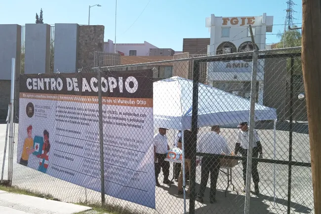 Invita la FGJE a ayudar a damnificados de Acapulco