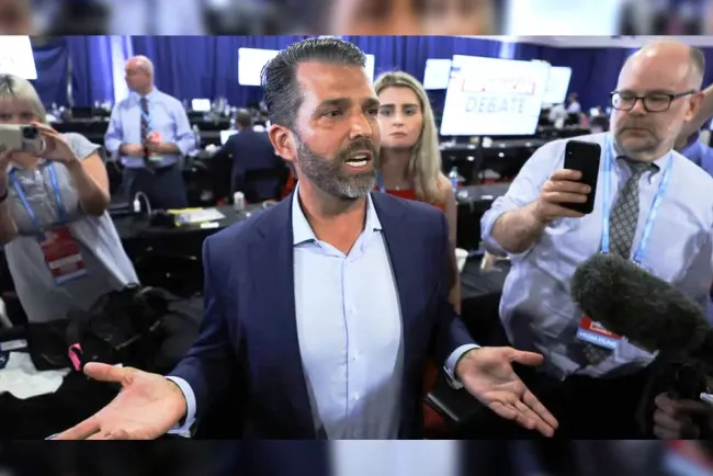 Testifica Donald Trump Jr como acusado en caso de fraude en Nueva York