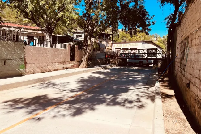 Avanza obra de pavimentación en el callejón Libertad: Medina