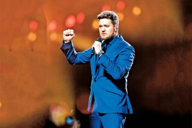 Michael Bublé, todo un showman