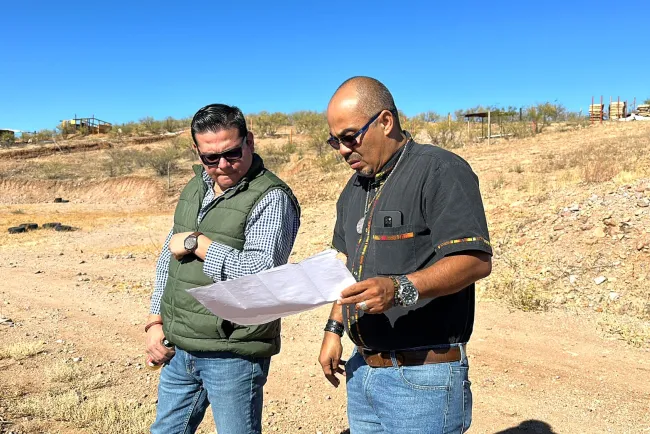 Planean actividades deportivas en terrenos apaches