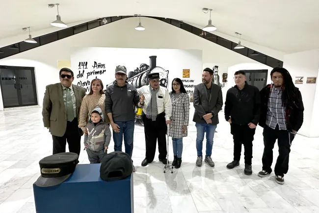 Arranca la exposición de fotografías del ferrocarril en el Museo de Artes de Nogales