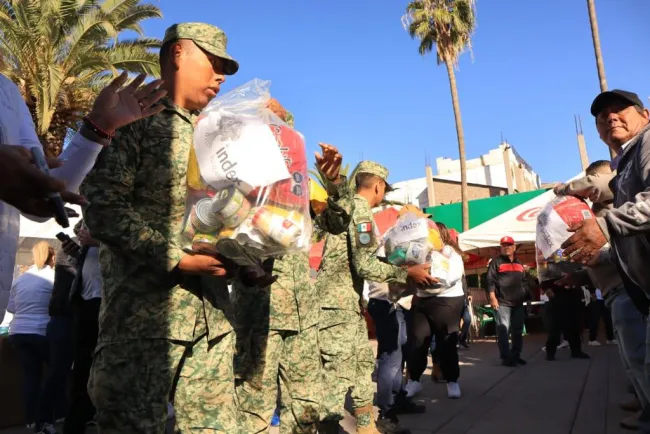 Agradece JGN apoyo de nogalenses en colecta “Unidos por Guerrero”