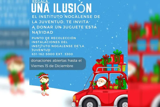 Invita el INJ a colecta “Dona un juguete, regala una ilusión”