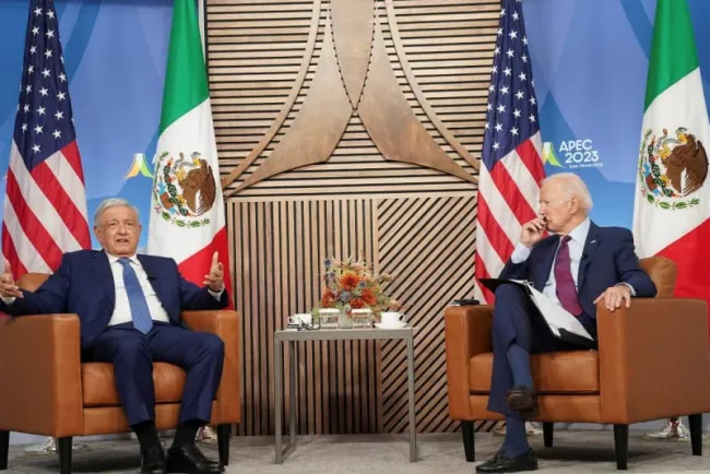 AMLO y Biden se reúnen; continuarán trabajo contra narcotráfico