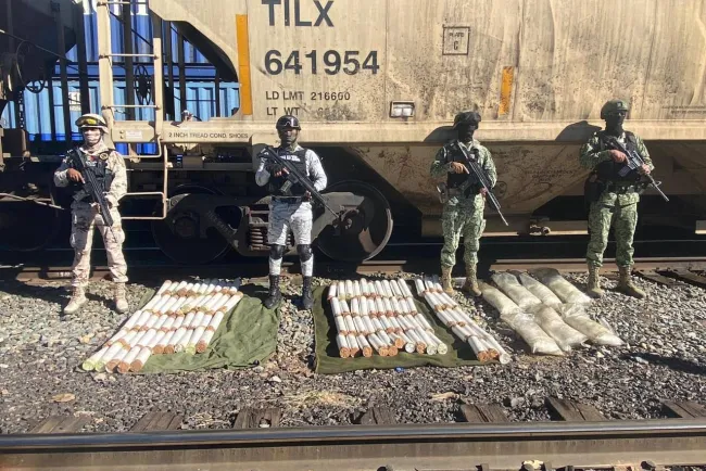 Logra Mesa Estatal de Seguridad decomiso de 115 kilogramos de metanfetaminas