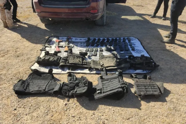 Detienen en Tubutama a una persona y aseguran 17 armas