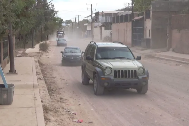 Grave situación de contaminación en calle Sierra Madre Occidental