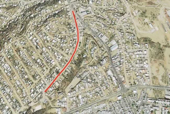 Plantean pavimentación de calle Ópatas del sector Colosio con recursos Fopin