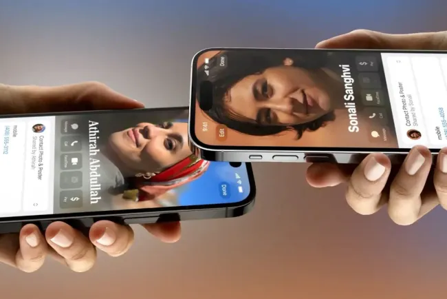 Advierten por “NameDrop” en usuarios de iPhone