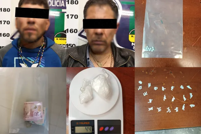 Capturan a dos en posesión de Fentanilo