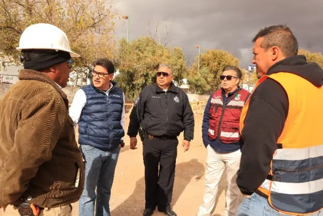 Supervisa Alcalde obra de avenida Tecnológico