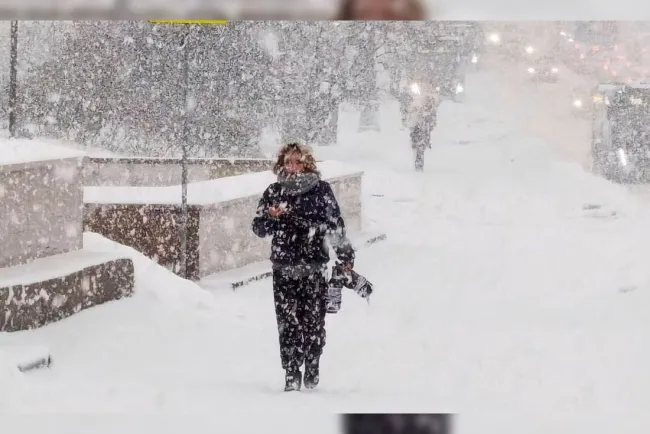 Temperatura hasta menos 50 grados en Rusia por invierno