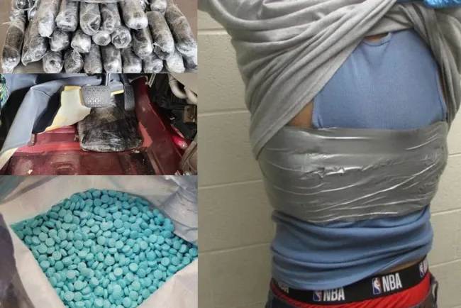 Incrementan aseguramientos a traficantes ‘mulas’ en garitas locales