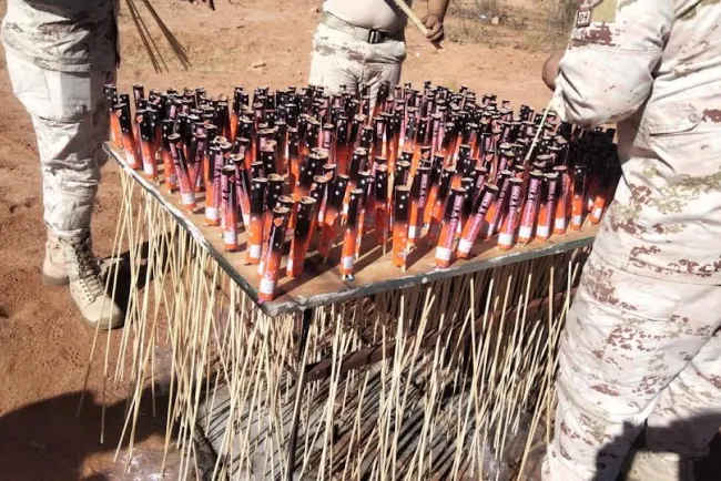 Decomisan más de 2 toneladas de pirotecnia en Agua Prieta
