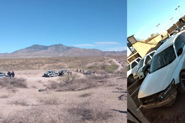 Aseguran vehículo después de persecución; activan “Código Rojo”